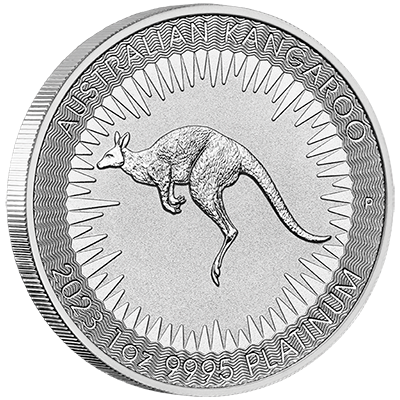 1oz Platinum Bullion Coin Kangaroo Perth Mint | New Zealand Mint