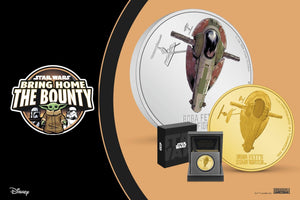 Gold & Silver Coins for Boba Fett’s Starfighter™!
