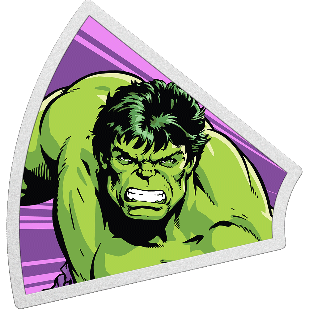 Hulk 1oz Silver Coin Marvel – Avengers 60th Anniversary | New Zealand Mint