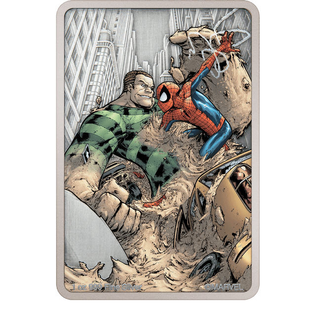 Marvel – Sandman 1oz Silver Coin