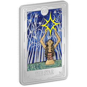 Tarot Cards – The Star 1oz Silver Coin