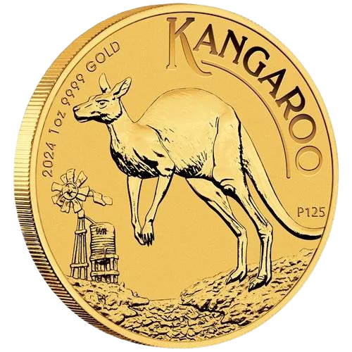 1oz Gold Bullion Coin Kangaroo Perth Mint