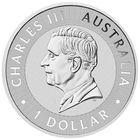 1oz Silver Bullion Coin Kangaroo Perth Mint