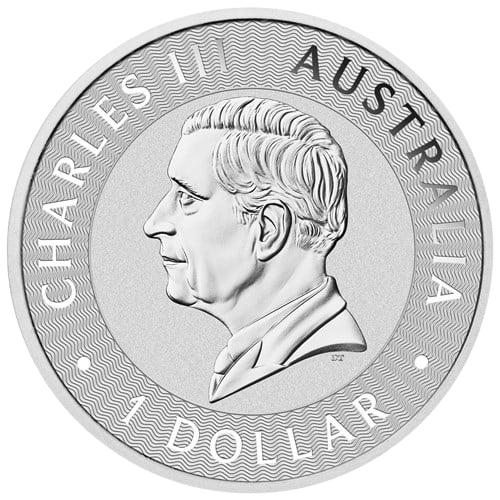 1oz Silver Bullion Coin Kangaroo Perth Mint