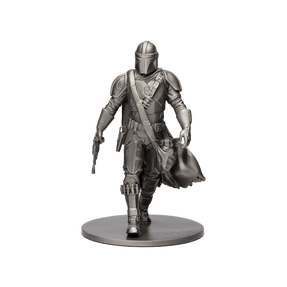 Capturing the essence of this enigmatic bounty hunter in a tangible masterpiece of silver, this miniature stands at a height of approximately 8cm. Only 1,000 casts are available worldwide.  - New Zealand Mint