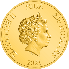 1oz Gold Bullion Coin Year of the Ox Niue 2021 - New Zealand Mint
