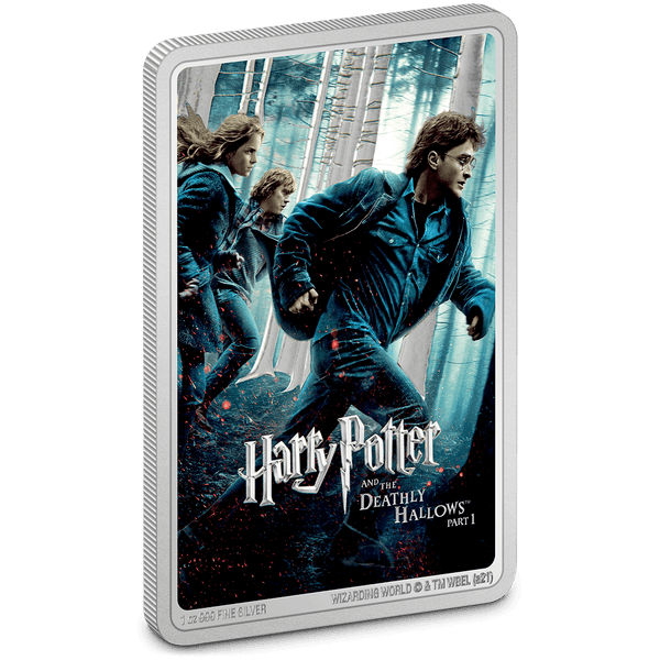 Harry Potter and the Deathly Hallows Part 1™ 1oz Silver Poster 